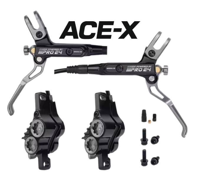 IIIPRO E4 4 piston brakes