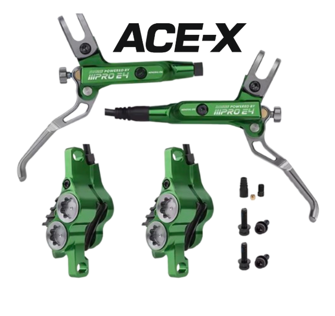IIIPRO E4 4 piston brakes